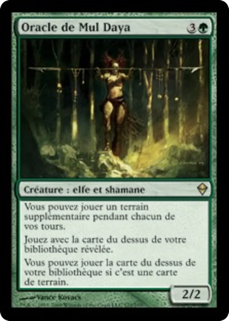 Oracle de Mul Daya — Zendikar — Magic: The Gathering