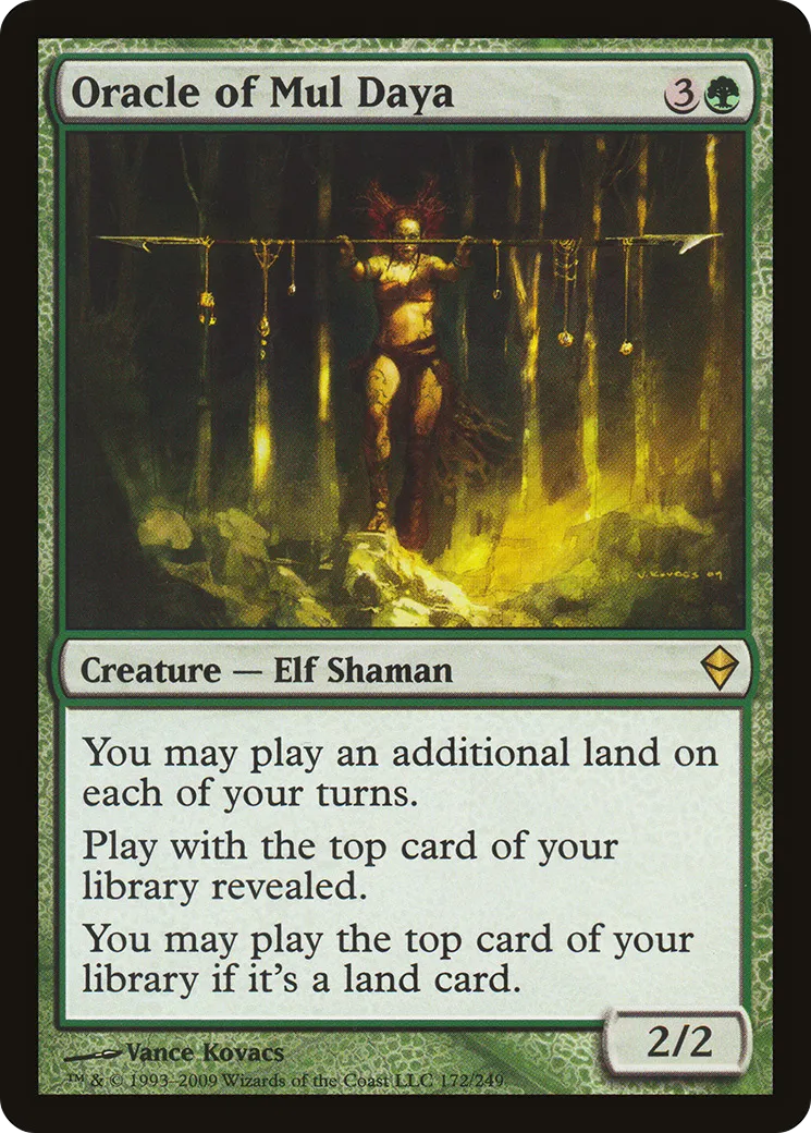 Oracle of Mul Daya — Zendikar — Magic: The Gathering