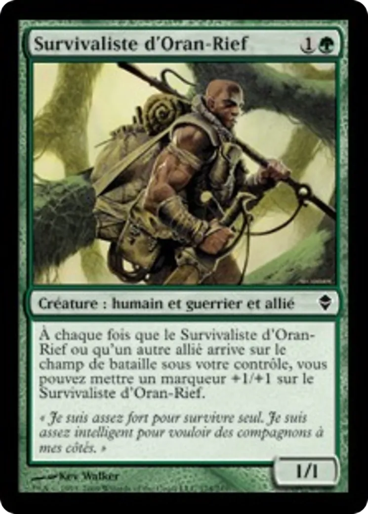 Survivaliste d'Oran-Rief — Zendikar — Magic: The Gathering
