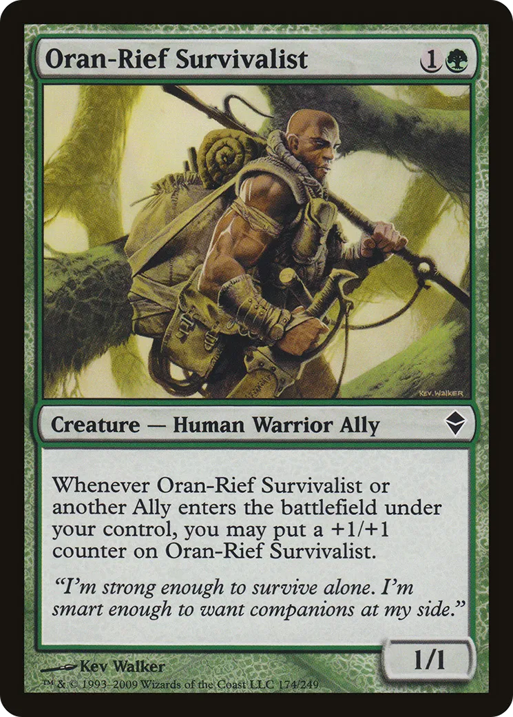 Survivaliste d'Oran-Rief — Zendikar — Magic: The Gathering