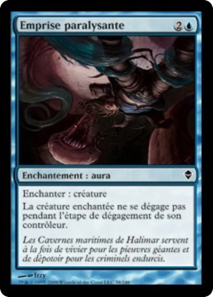 Emprise paralysante — Zendikar — Magic: The Gathering