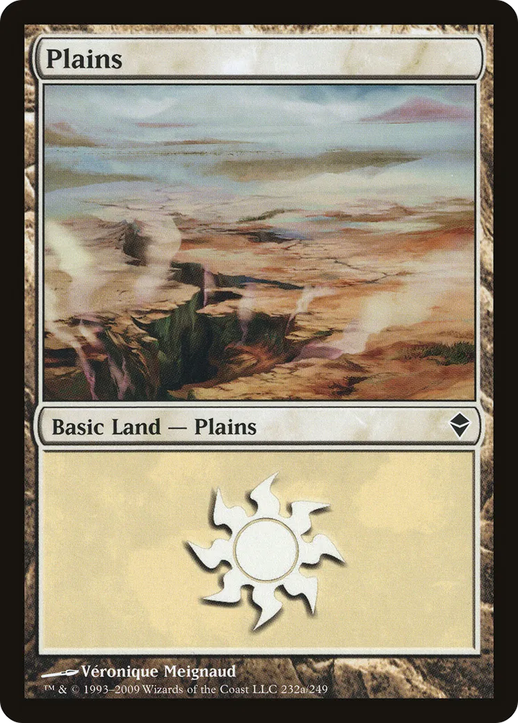 Plains — Zendikar — Magic: The Gathering