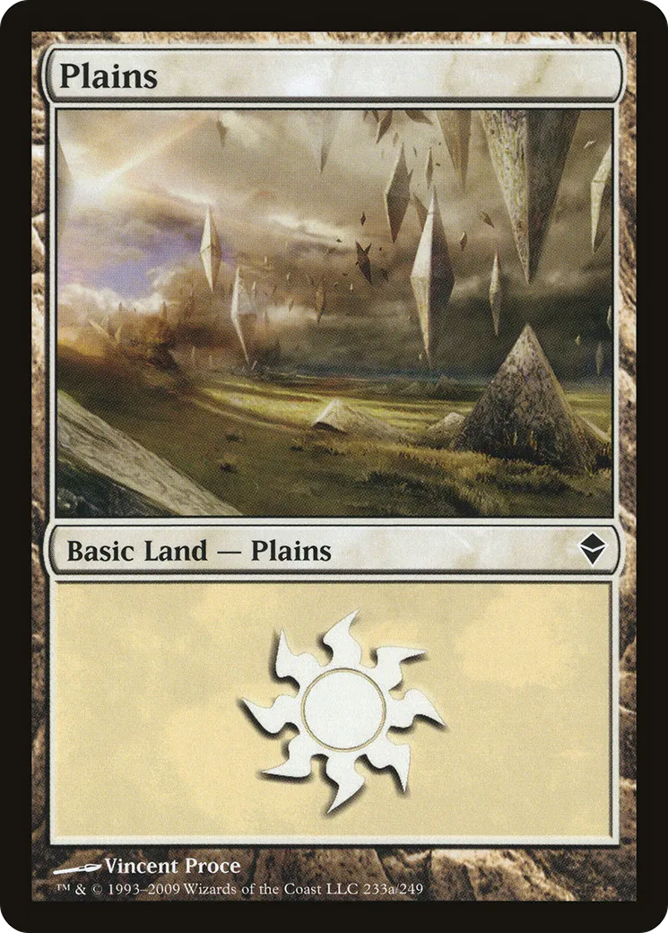 Plains — Zendikar — Magic: The Gathering