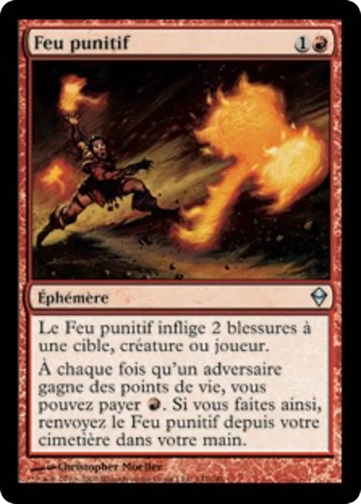 Feu punitif — Zendikar — Magic: The Gathering