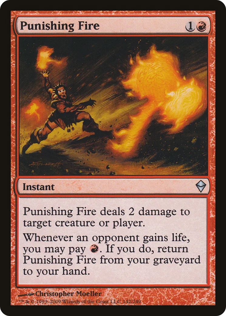 Punishing Fire — Zendikar — Magic: The Gathering