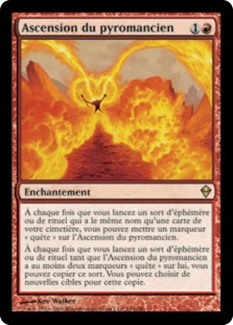 Ascension du pyromancien — Zendikar — Magic: The Gathering
