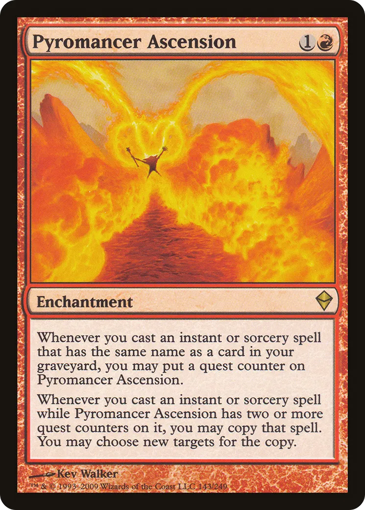Pyromancer Ascension — Zendikar — Magic: The Gathering
