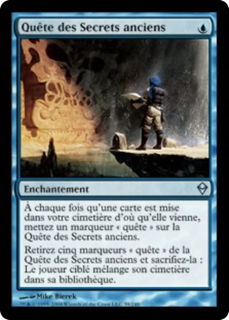 Quête des Secrets anciens — Zendikar — Magic: The Gathering