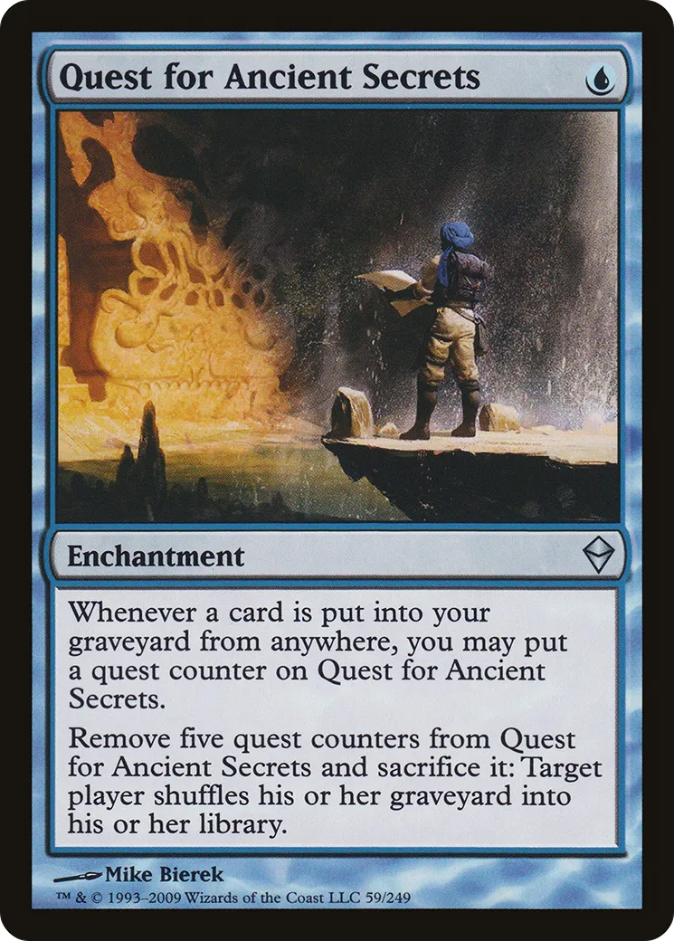 Quest for Ancient Secrets — Zendikar — Magic: The Gathering