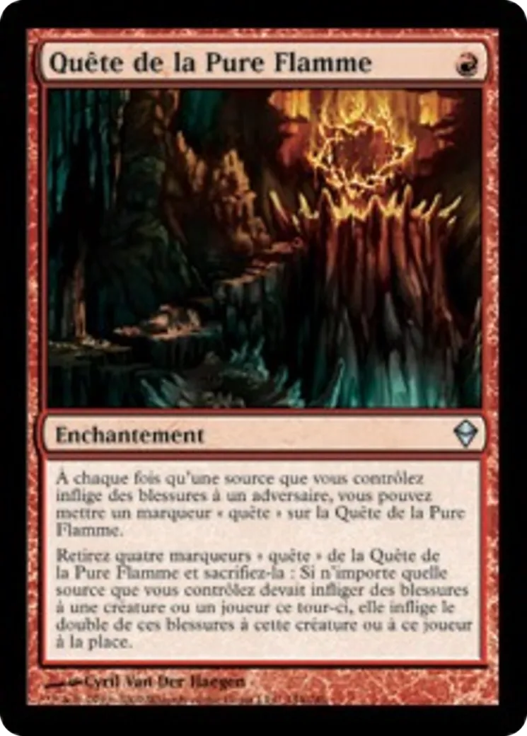 Quête de la Pure Flamme — Zendikar — Magic: The Gathering