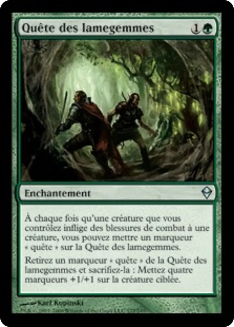 Quête des lamegemmes — Zendikar — Magic: The Gathering