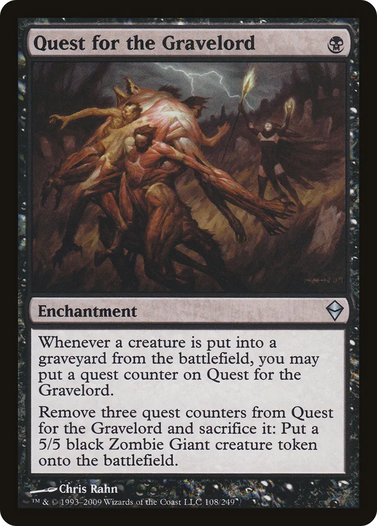 Quest for the Gravelord — Zendikar — Magic: The Gathering
