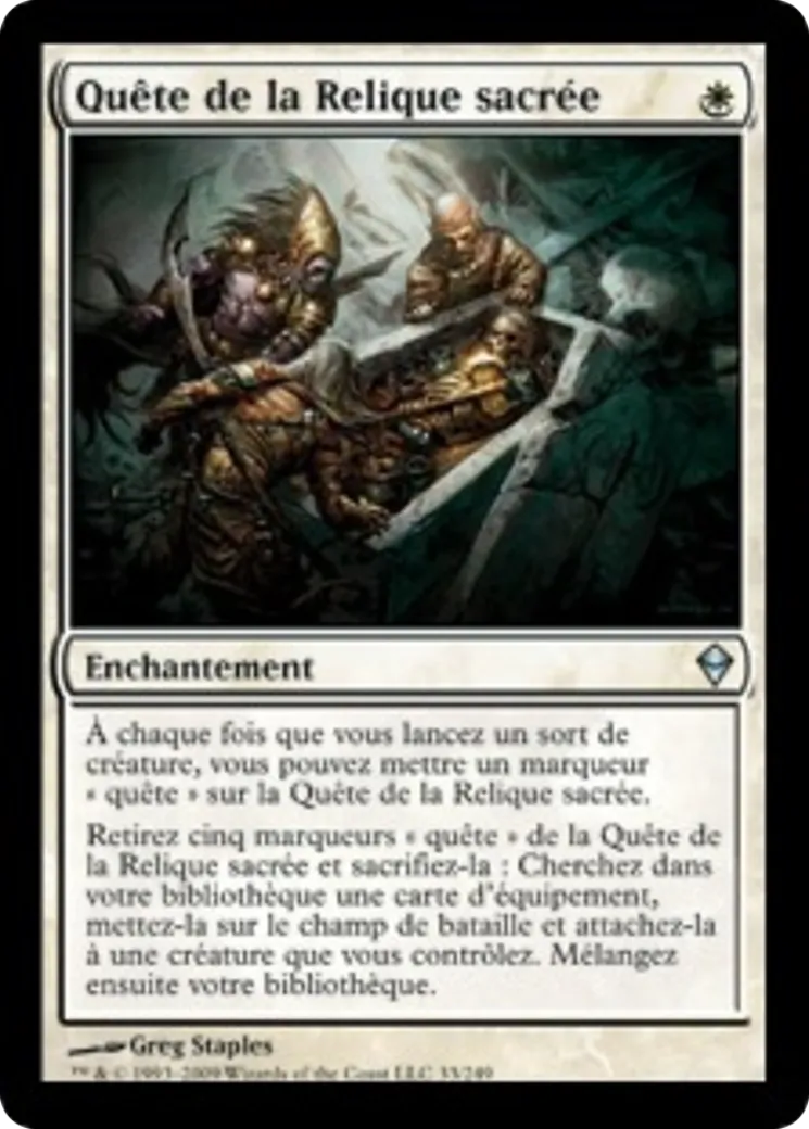 Quête de la Relique sacrée — Zendikar — Magic: The Gathering
