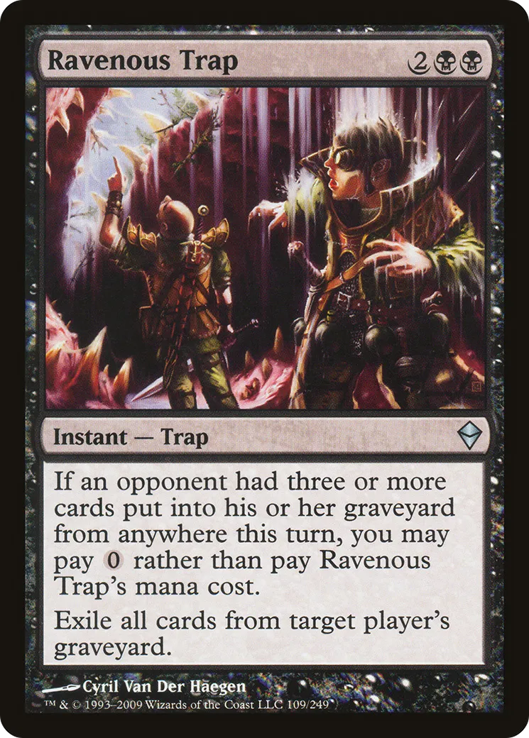 Piège vorace — Zendikar — Magic: The Gathering