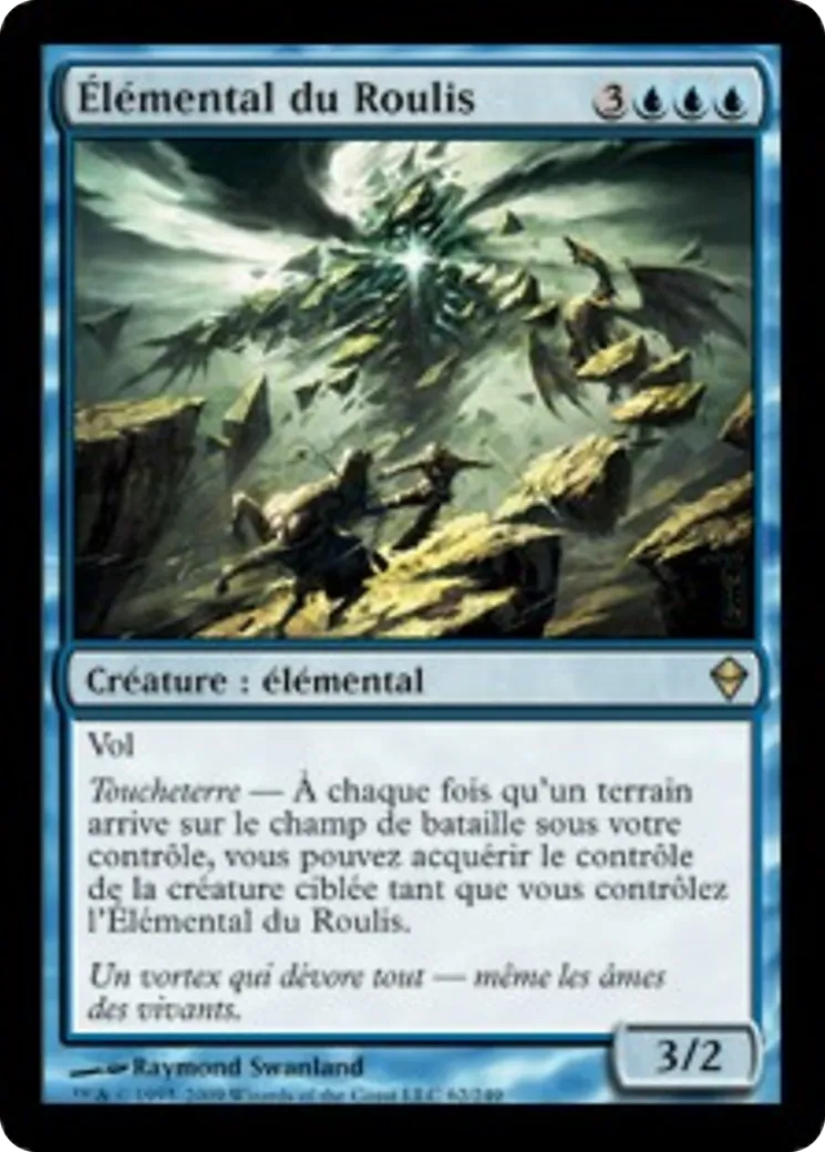 Élémental du Roulis — Zendikar — Magic: The Gathering