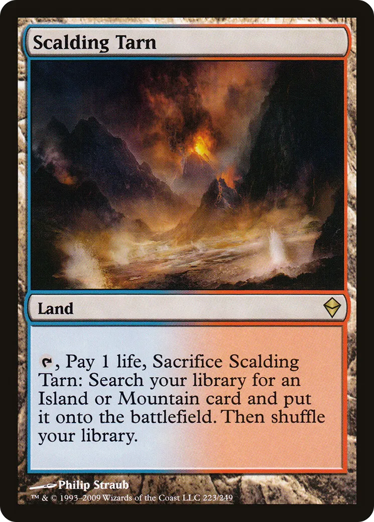 Scalding Tarn — Zendikar — Magic: The Gathering