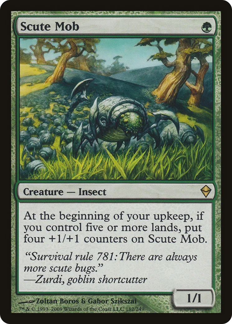 Foule de scalaires — Zendikar — Magic: The Gathering