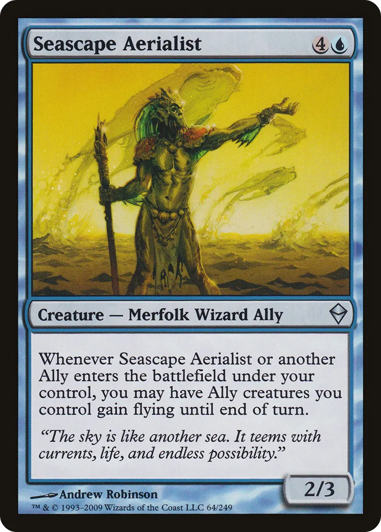 Seascape Aerialist — Zendikar — Magic: The Gathering