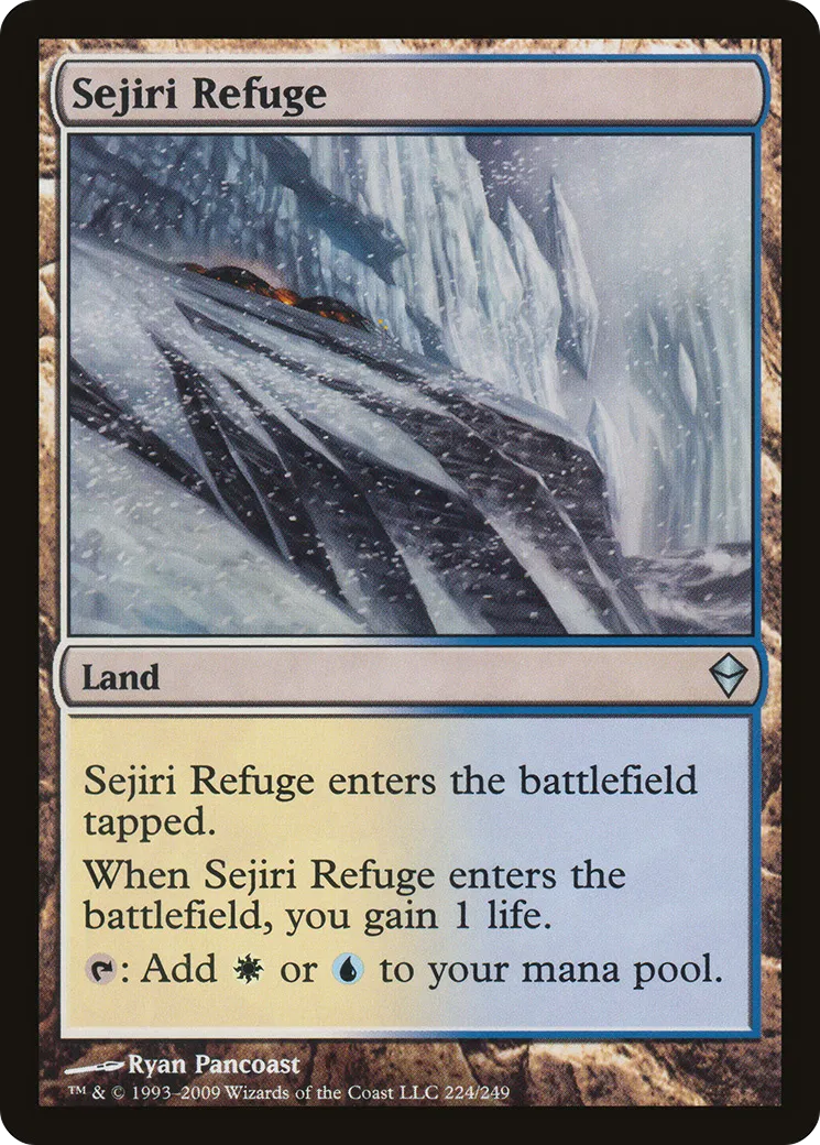 Sejiri Refuge — Zendikar — Magic: The Gathering