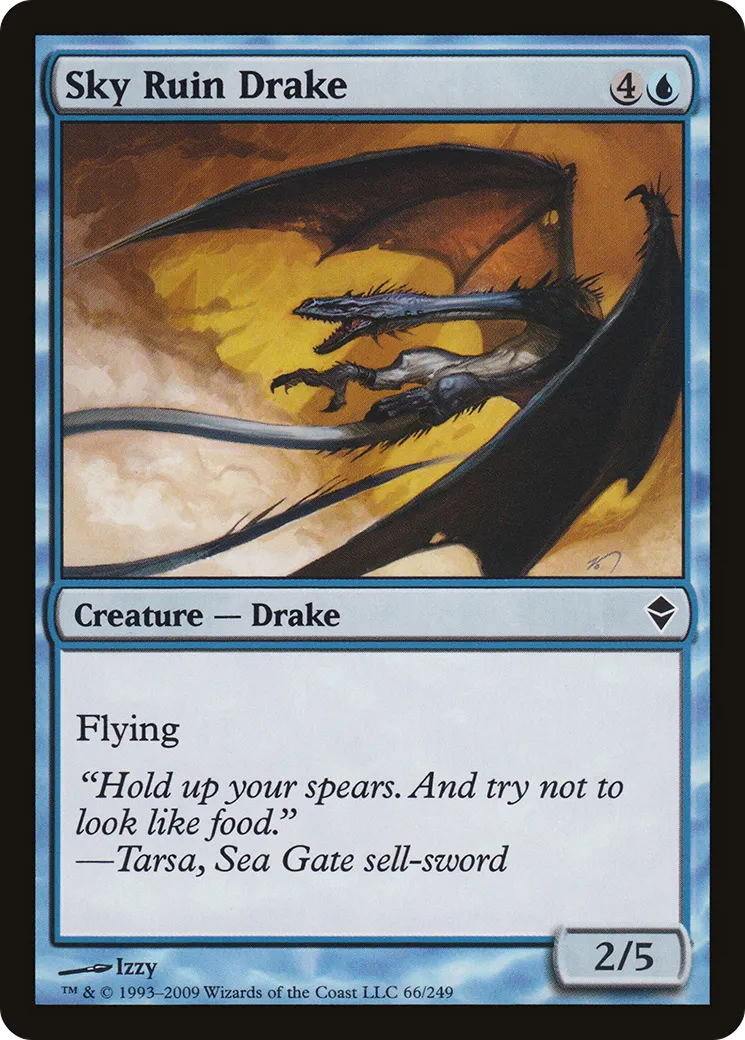Drakôn de la Ruine Céleste — Zendikar — Magic: The Gathering
