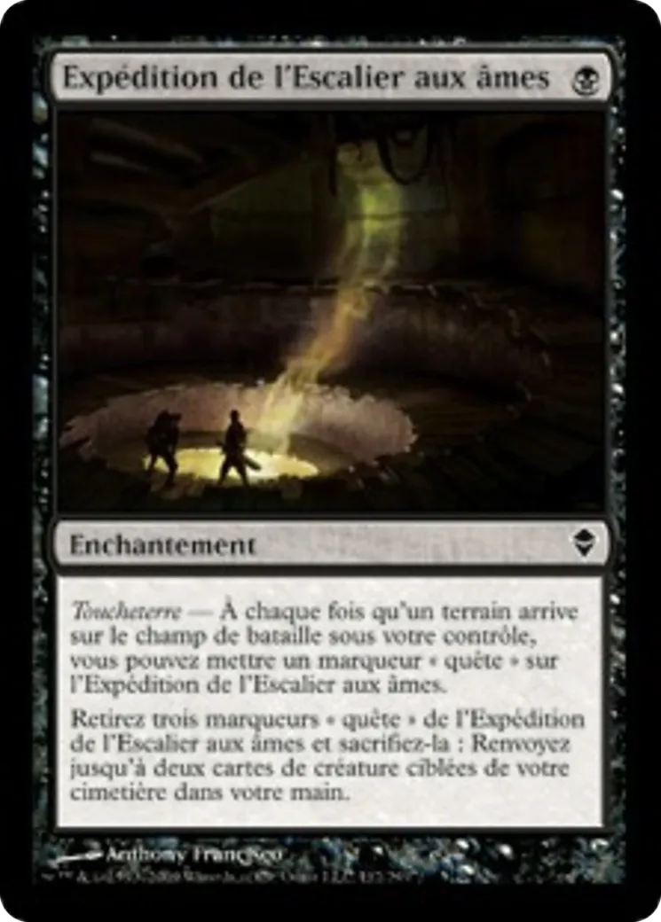 Expédition de l'Escalier aux âmes — Zendikar — Magic: The Gathering