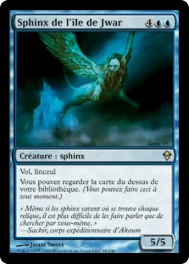 Sphinx de l'île de Jwar — Zendikar — Magic: The Gathering