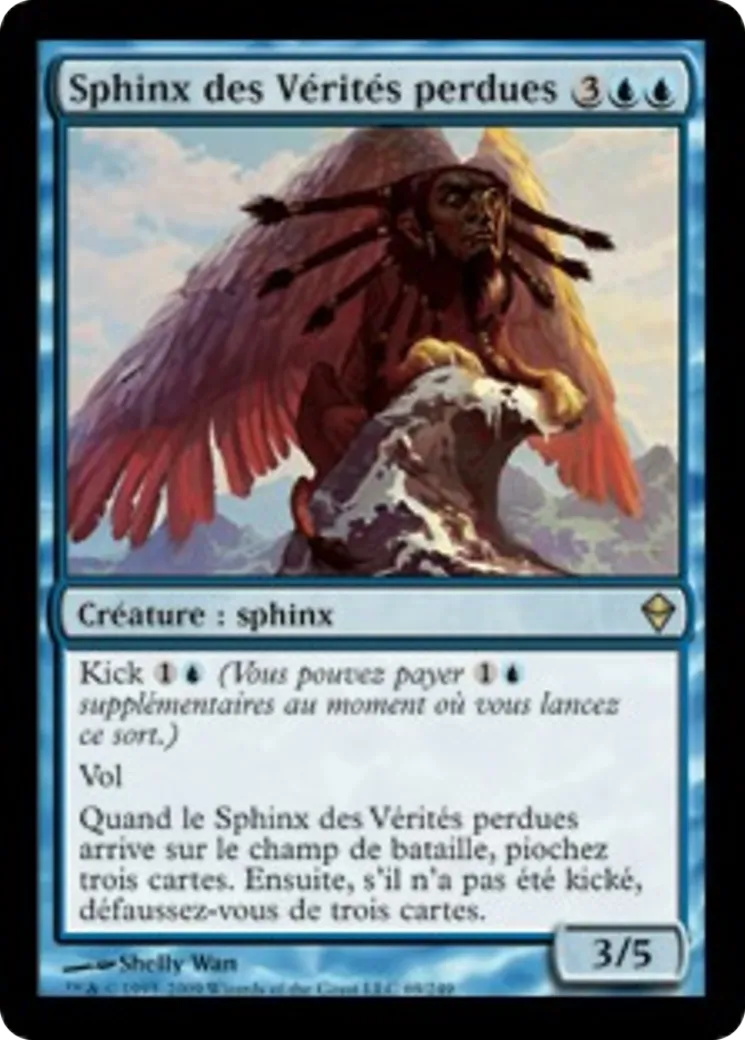 Sphinx des Vérités perdues — Zendikar — Magic: The Gathering