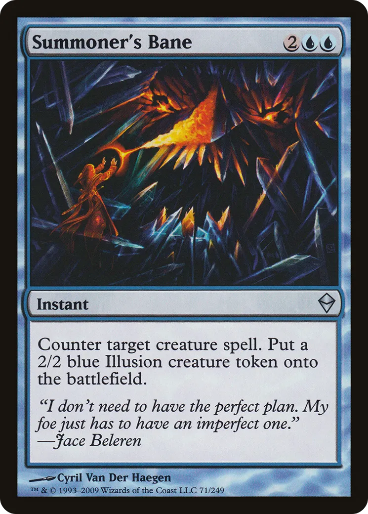 Fléau de l'invocateur — Zendikar — Magic: The Gathering