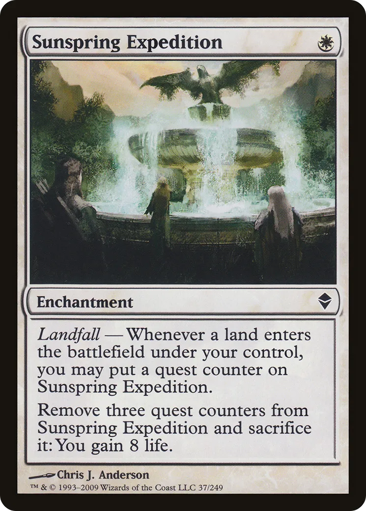 Sunspring Expedition — Zendikar — Magic: The Gathering