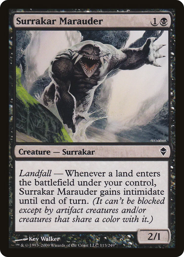 Maraudeur surrakar — Zendikar — Magic: The Gathering