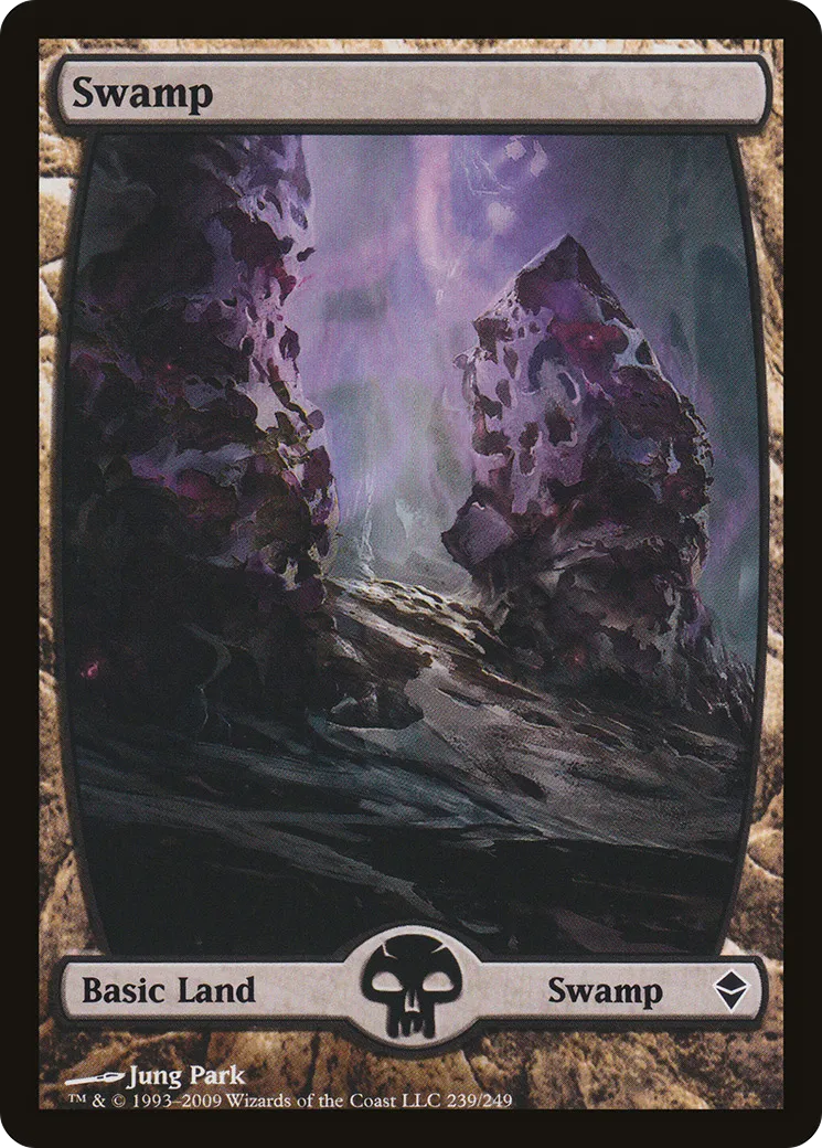 Swamp — Zendikar — Magic: The Gathering