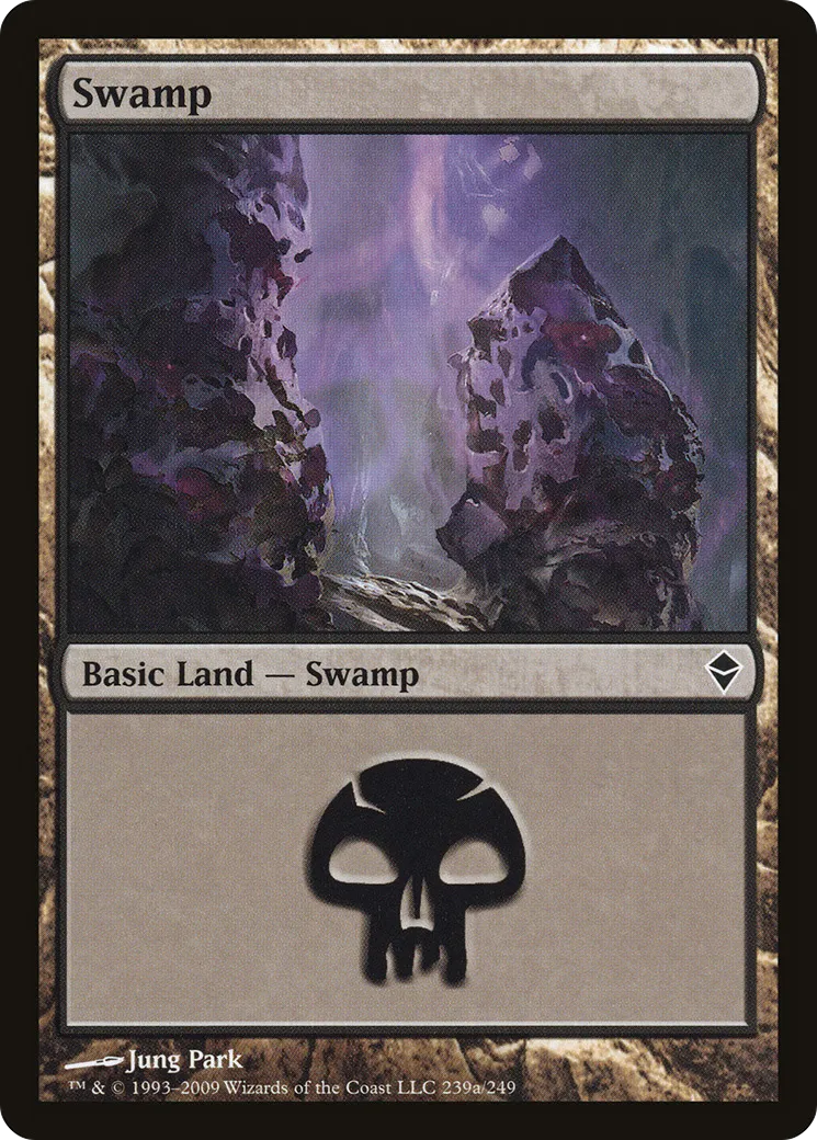 Swamp — Zendikar — Magic: The Gathering