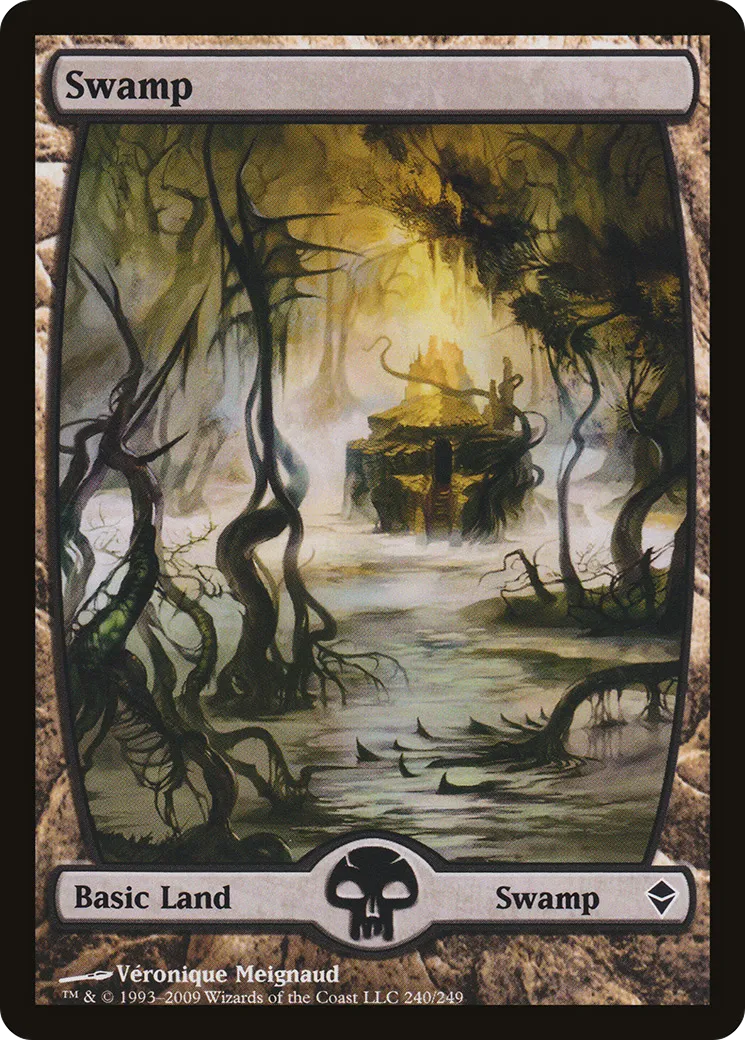 Swamp — Zendikar — Magic: The Gathering