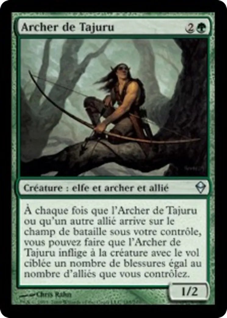 Archer de Tajuru — Zendikar — Magic: The Gathering
