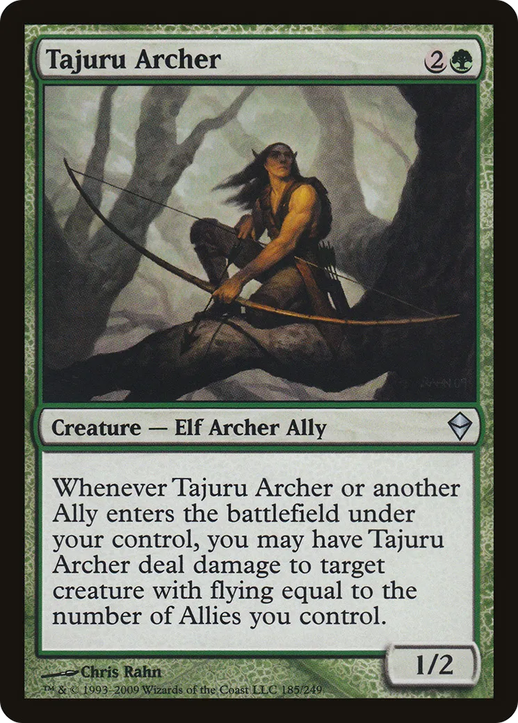 Tajuru Archer — Zendikar — Magic: The Gathering
