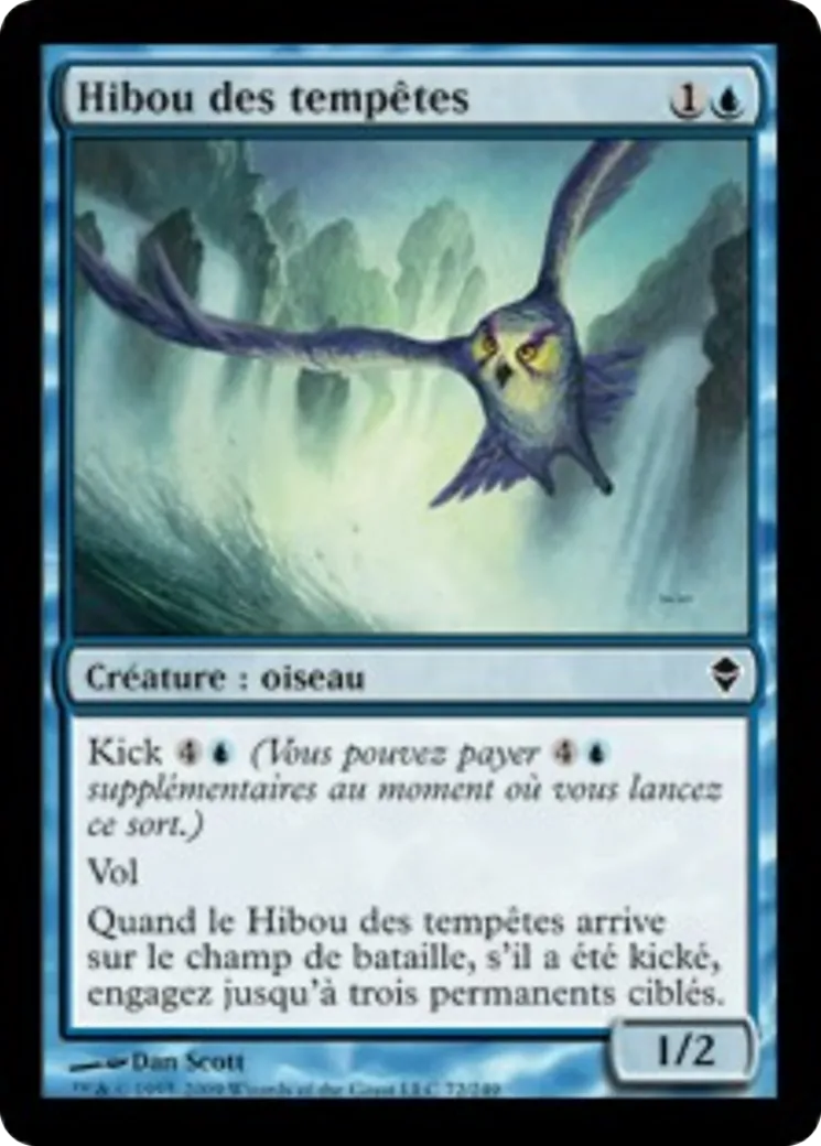 Hibou des tempêtes — Zendikar — Magic: The Gathering