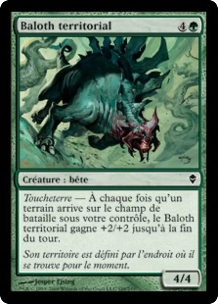 Baloth territorial — Zendikar — Magic: The Gathering