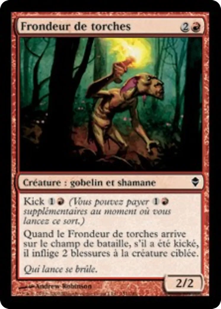 Frondeur de torches — Zendikar — Magic: The Gathering