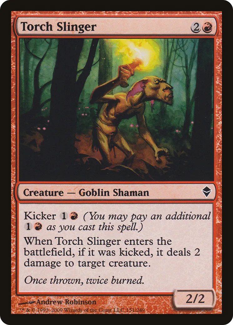 Frondeur de torches — Zendikar — Magic: The Gathering