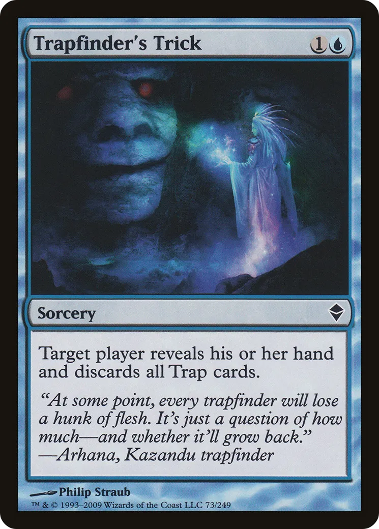 Trapfinder's Trick — Zendikar — Magic: The Gathering