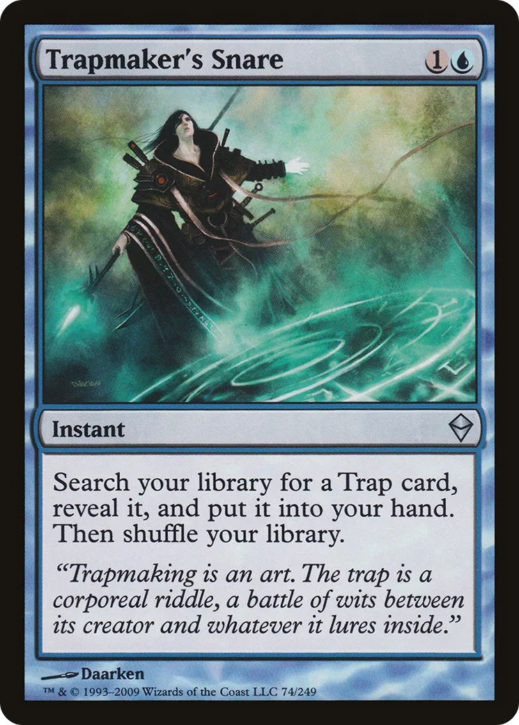 Collet du piégiste — Zendikar — Magic: The Gathering