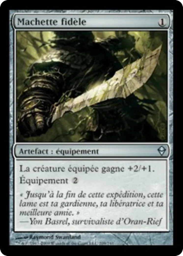 Machette fidèle — Zendikar — Magic: The Gathering