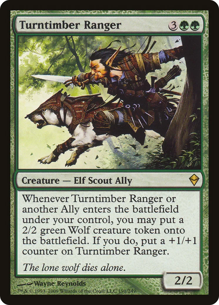 Turntimber Ranger — Zendikar — Magic: The Gathering