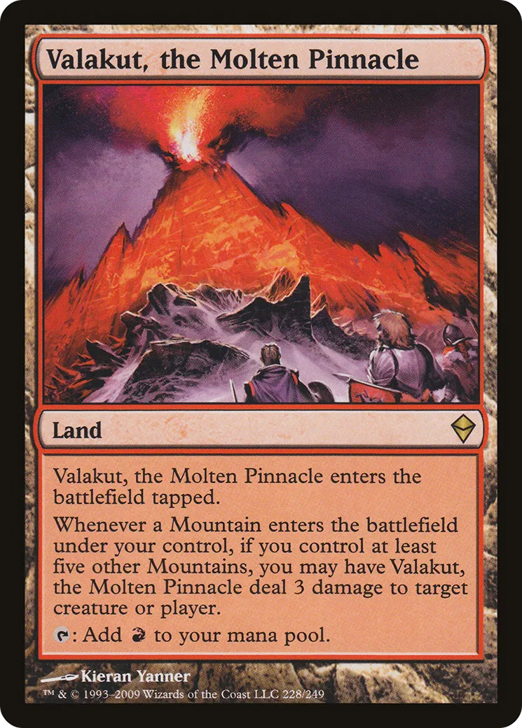 Valakut, la Cime en fusion — Zendikar — Magic: The Gathering