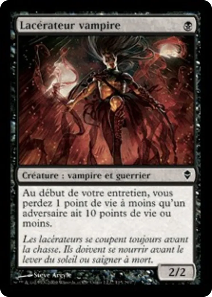 Lacérateur vampire — Zendikar — Magic: The Gathering