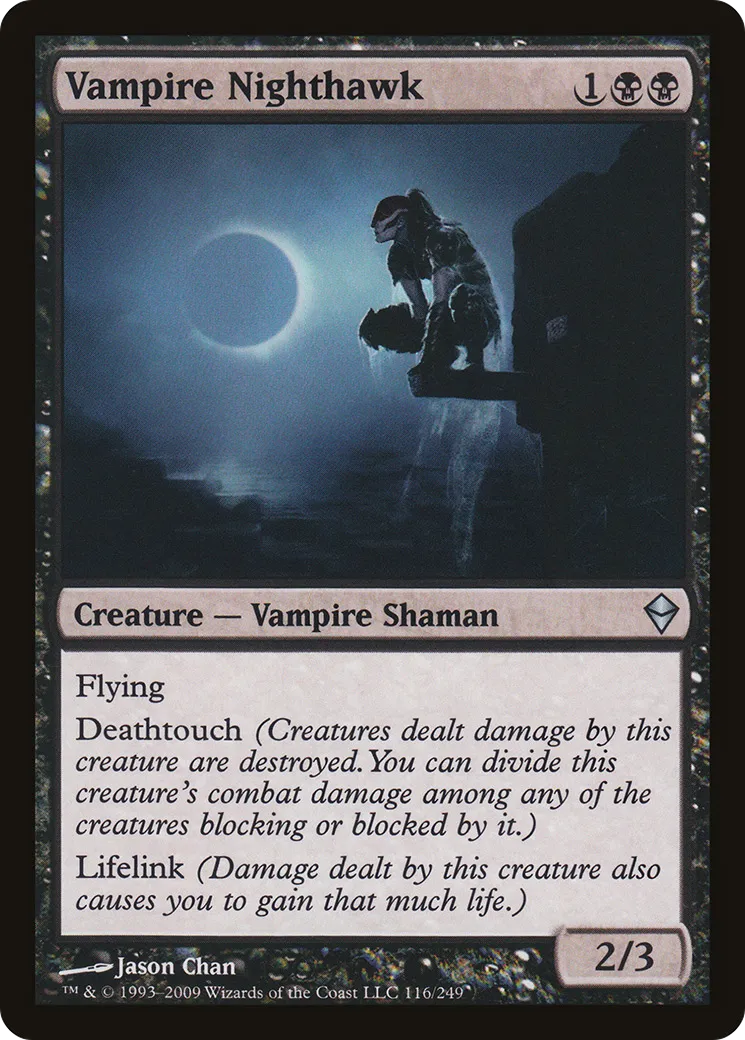 Vampire Nighthawk — Zendikar — Magic: The Gathering