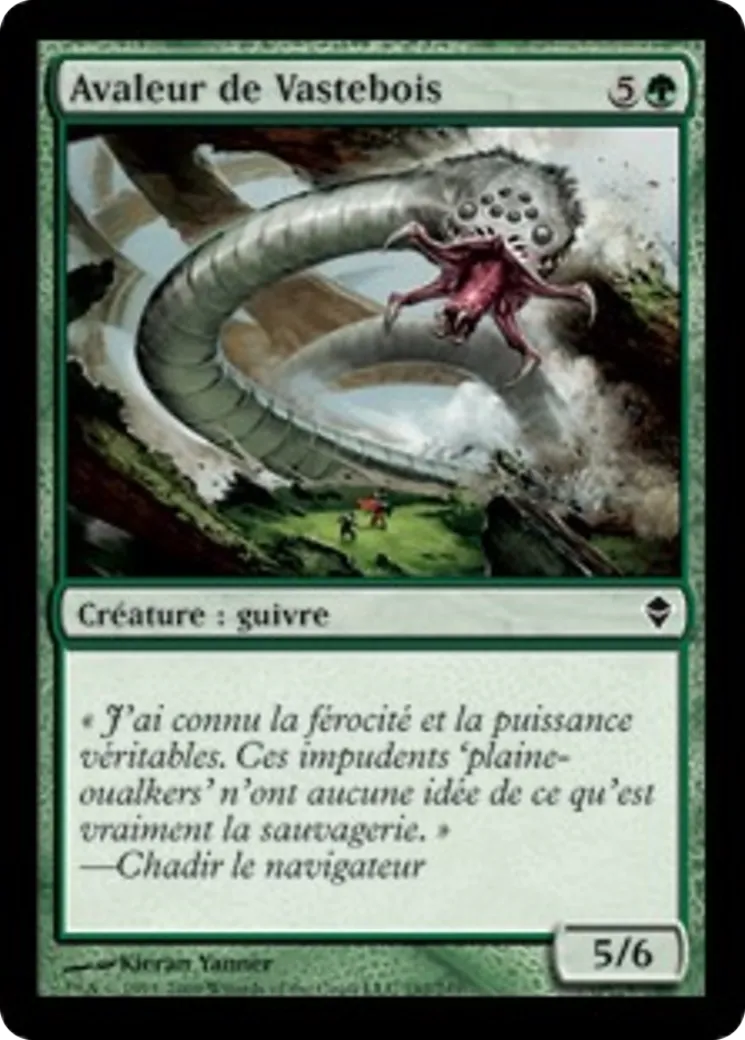 Avaleur de Vastebois — Zendikar — Magic: The Gathering