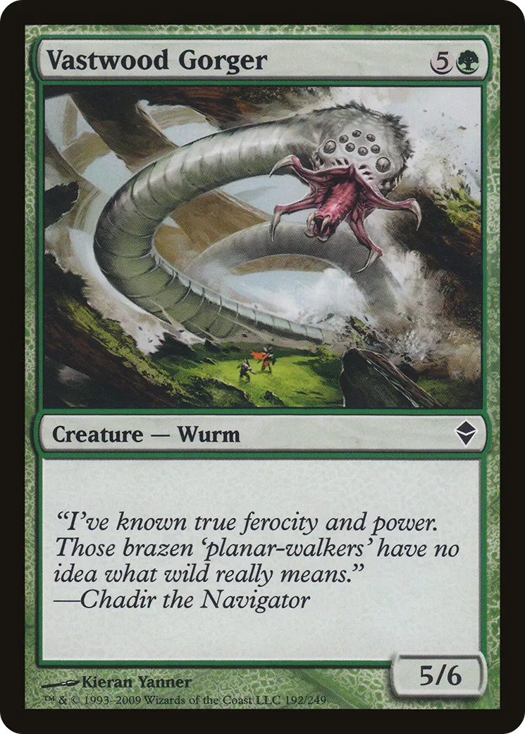 Vastwood Gorger — Zendikar — Magic: The Gathering