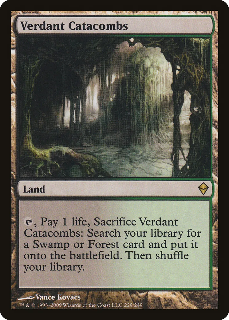 Verdant Catacombs — Zendikar — Magic: The Gathering