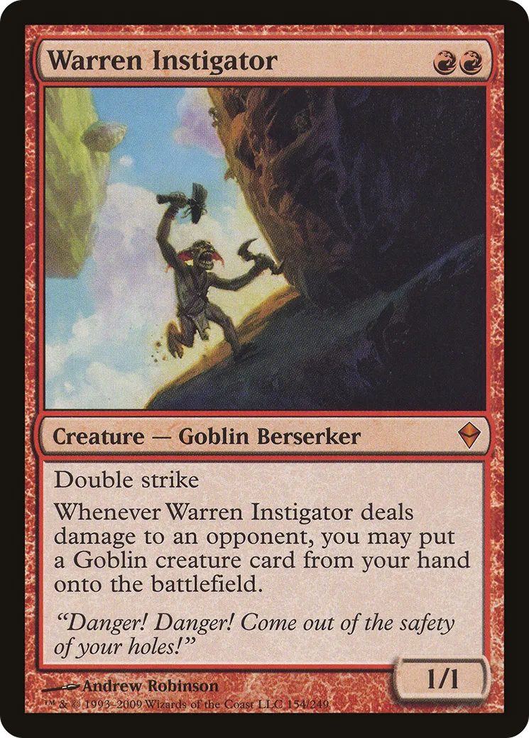 Warren Instigator — Zendikar — Magic: The Gathering